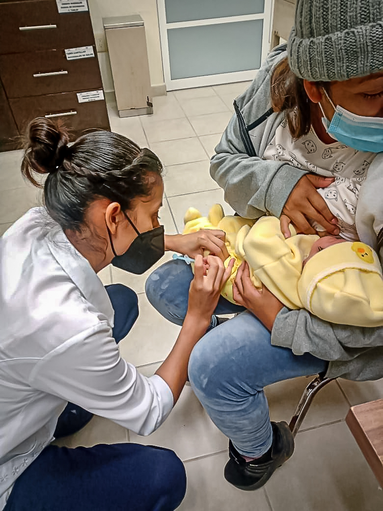 Vacunación bebes menores de un año