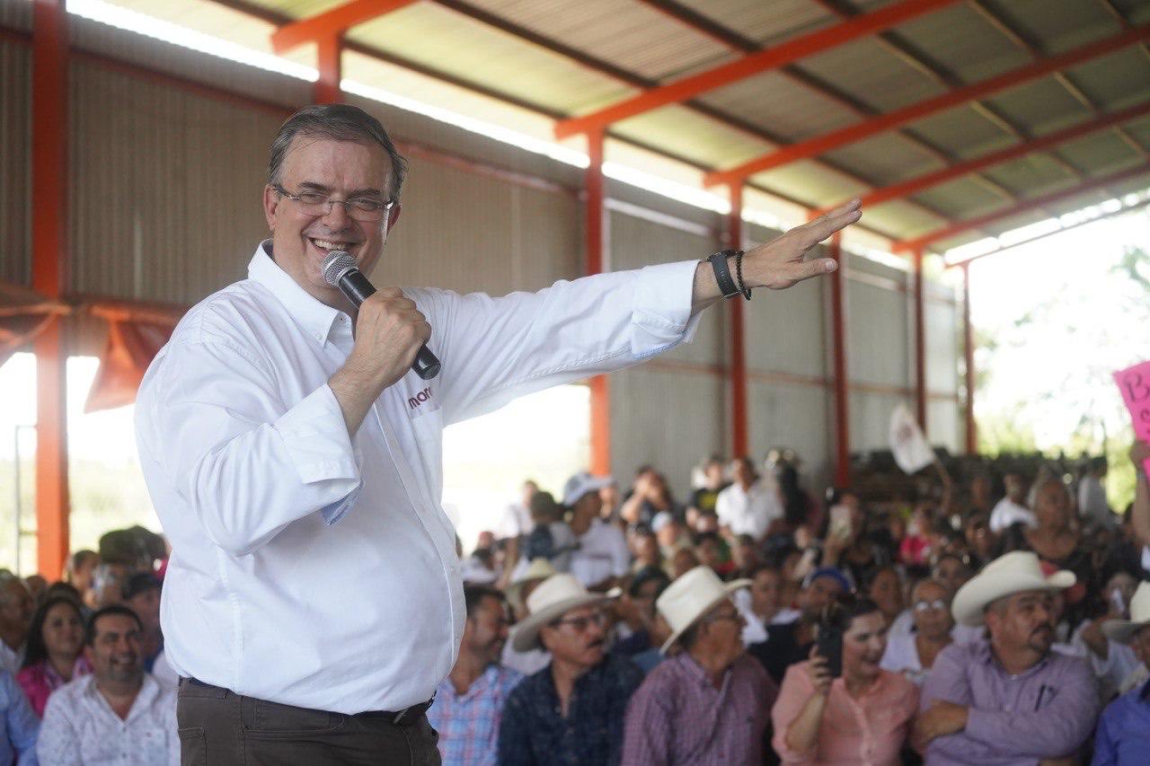 Ex Canciller Marcelo Ebrard.