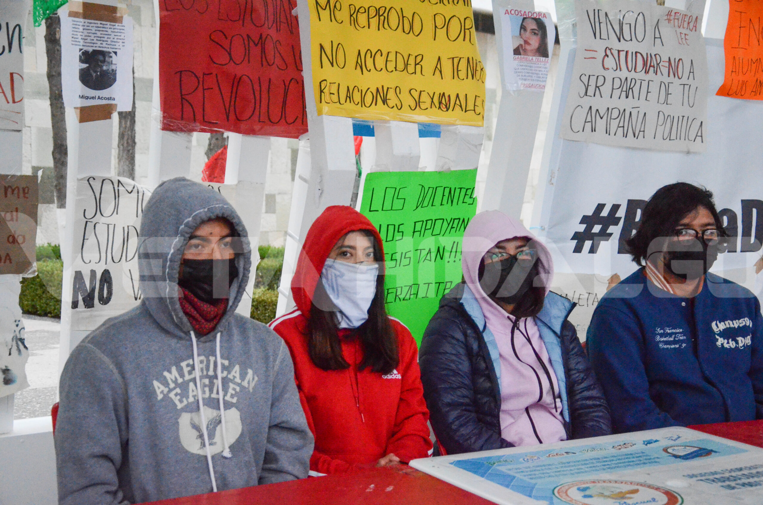 ITP. alumnos en paro desconocen a director jurídico de TecNM como mediador